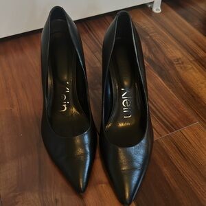 Black CK Pumps